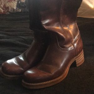 Rare Find! Vintage Levi Leather boots